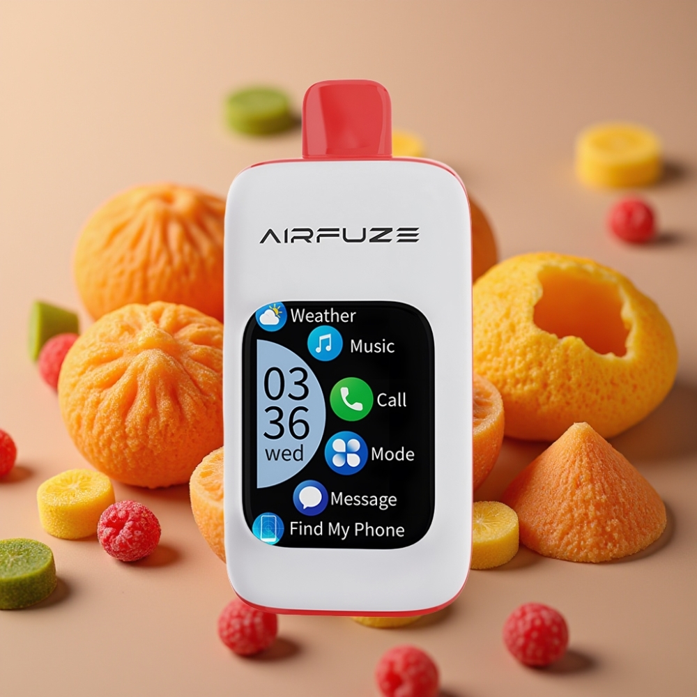 AirFuze Smart 30000 Puff Pod Ricarica USB-C 5 Nicotina Gommoso Acido