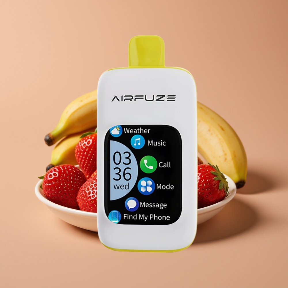 AirFuze Smart Pro 40000 Puff Ricaricabile 900mAh 20ML Fragola Banana Modelli Intelligenti