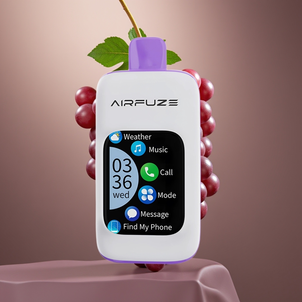 Airfuze Smart Pro 40000 Puff Ricaricabile con Schermo Intelligente e Modalità Vaping