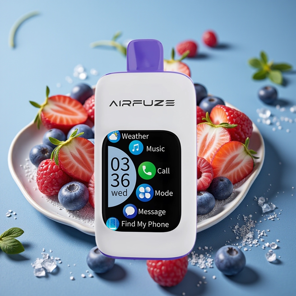 Airfuze Smart Pro 40000 Puff Ricaricabile con Schermo Touch e Modalità Vaping