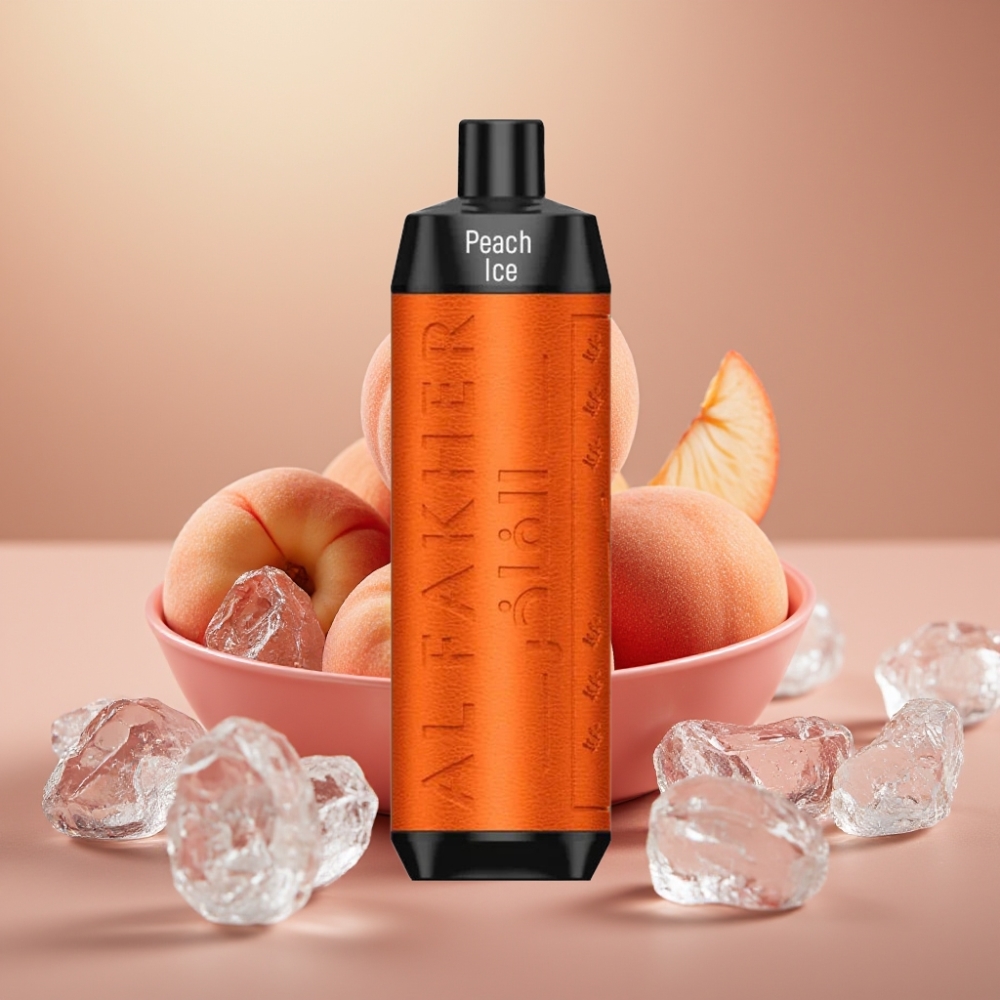 Al Fakher Crown Bar 8000 Crystal Ricarica USB Type-C Pesca Ghiaccio
