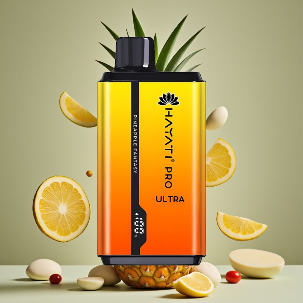 Hayati Pro Ultra 15000 Puff 2×12ml Fantasia Ananas Disposable Vape