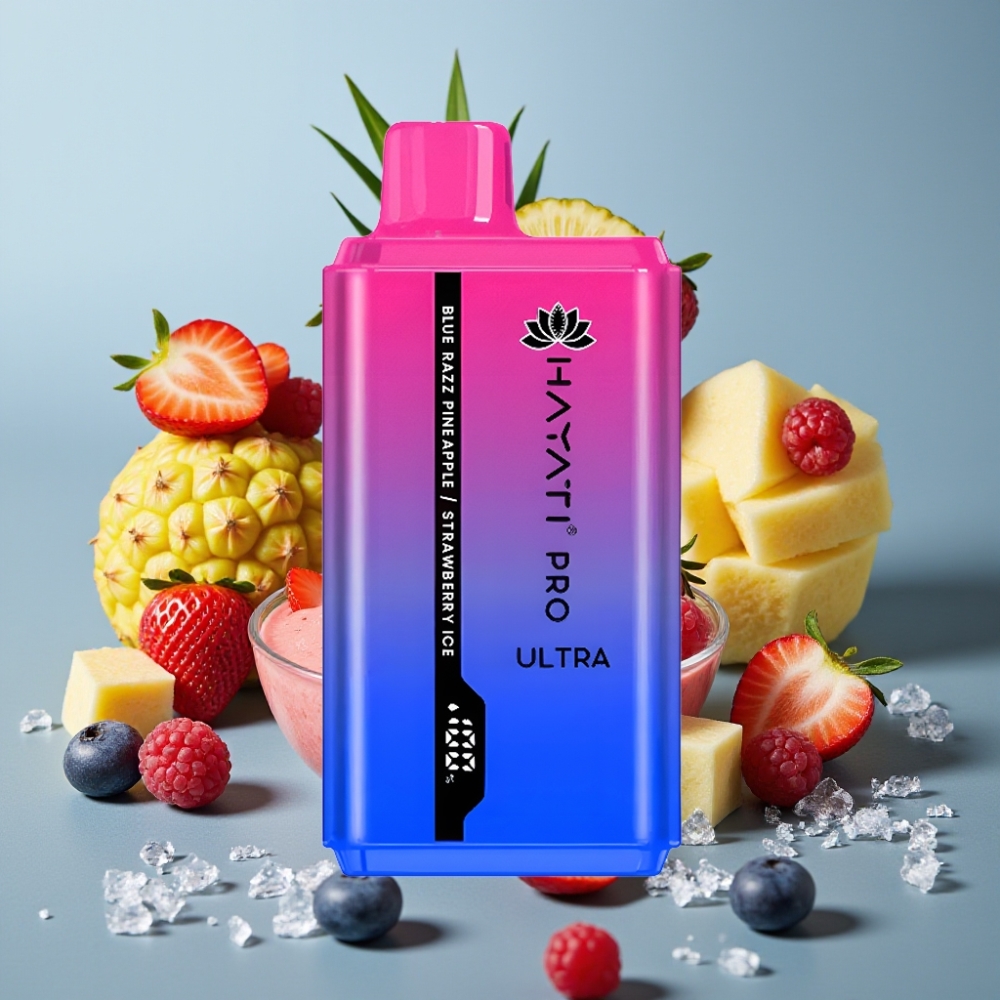Blue Razz Pineapple Strawberry Ice