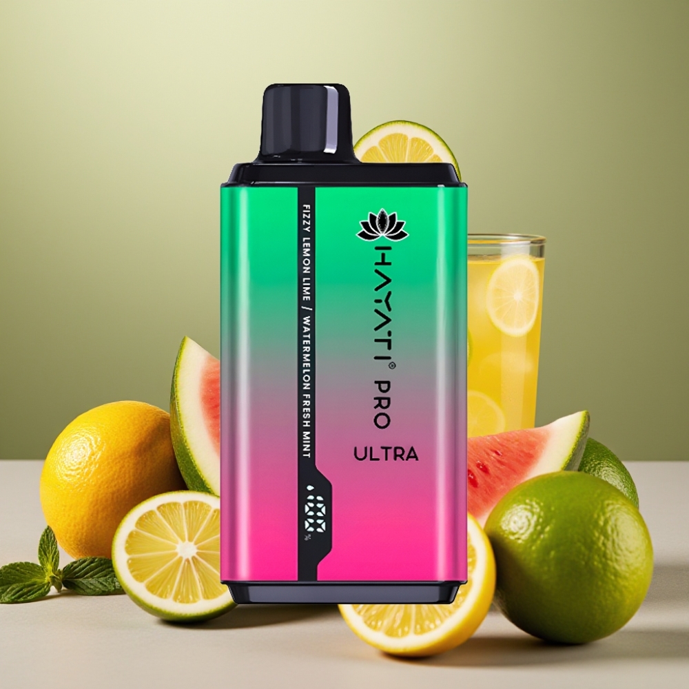 Acqua di limone e lime Frizzante menta Fresca