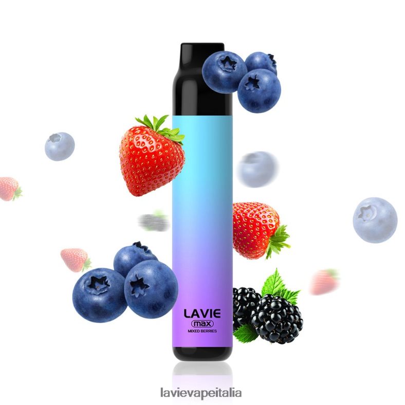 LAVIE BAR 5000 sbuffi - max frutti di bosco misti R60DF6281 - Lavie Vape Price