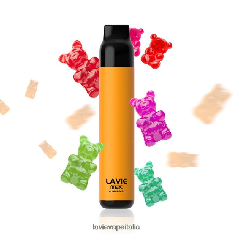 LAVIE BAR 5000 sbuffi - max orsetti gommosi R60DF6282 - Lavie Vape Review