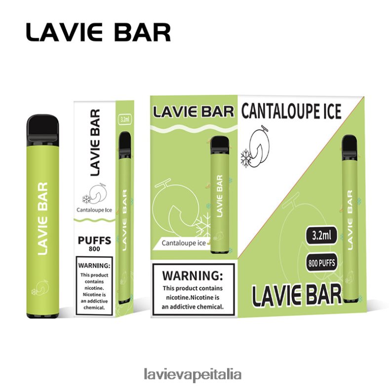 LAVIE BAR 800 soffi ghiaccio di melone R60DF6317 - Lavie Vape Price