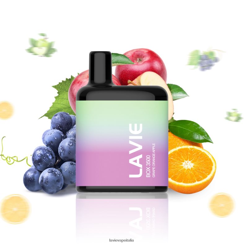 LAVIE BOX 3500 sbuffi mela arancia uva R60DF6212 - Lavie Puffs