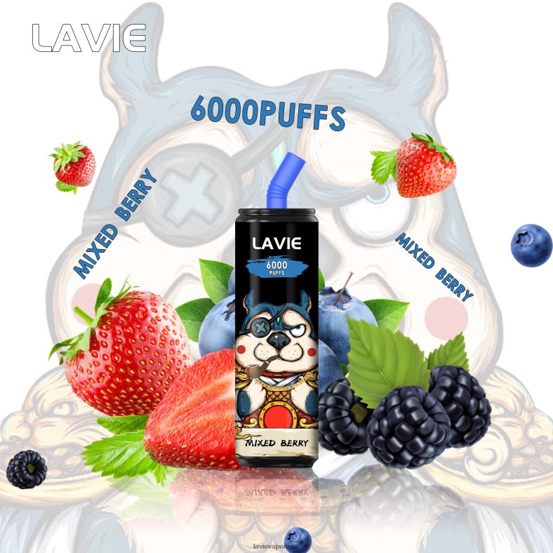 LAVIE Coke BAR 6000 sbuffi frutti di bosco misti R60DF6272 - Lavie Puffs