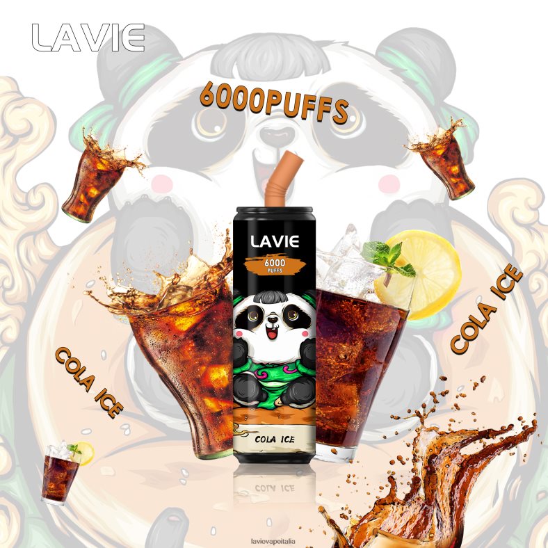 LAVIE Coke BAR 6000 sbuffi ghiaccio alla cola R60DF6276 - Lavie Vape Review