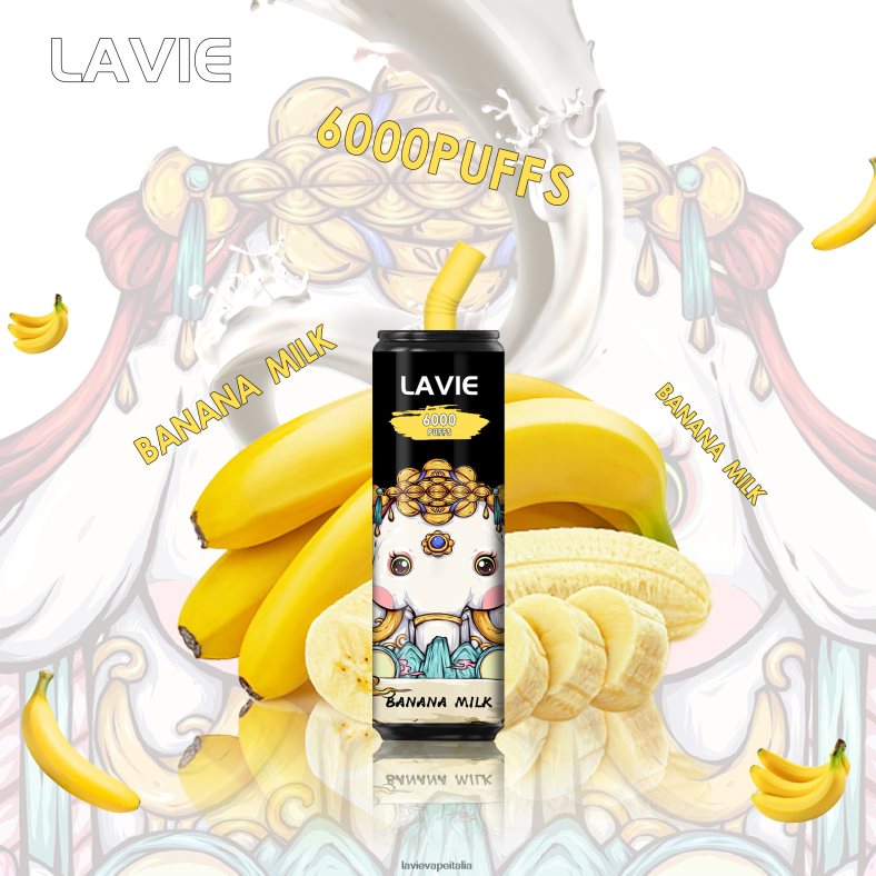 LAVIE Coke BAR 6000 sbuffi latte di banane R60DF6274 - Lavie Vape Prezzo
