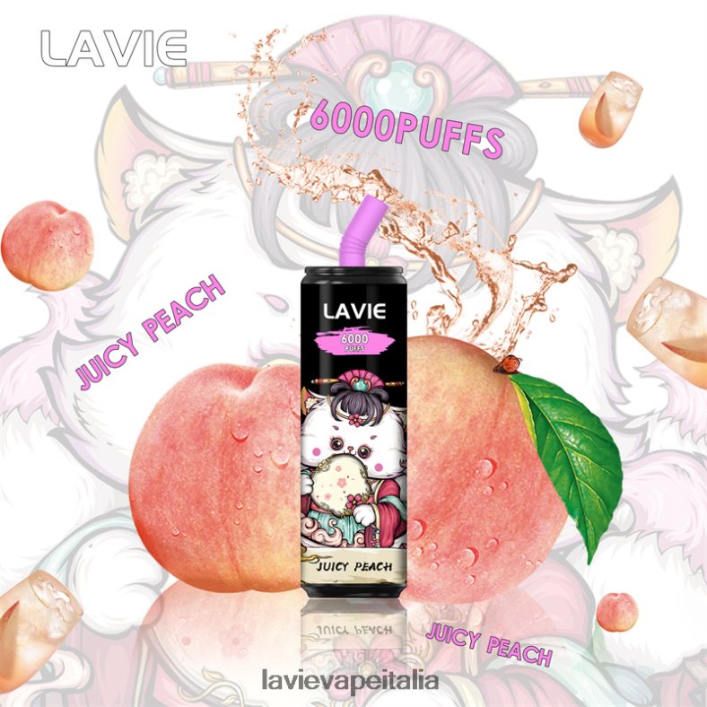 LAVIE Coke BAR 6000 sbuffi pesca succosa R60DF6271 - Lavie Vape Italia