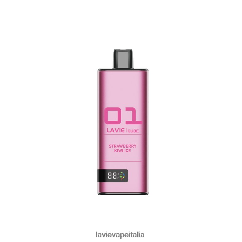 LAVIE Cube 20000 sbuffi ghiaccio alla fragola e kiwi R60DF635 - Lavie Vape Price