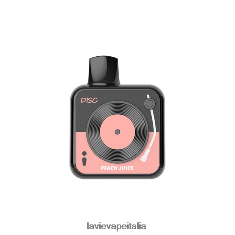 LAVIE DISC 10000 sbuffi succo di pesca R60DF6163 - Lavie Vape Italia