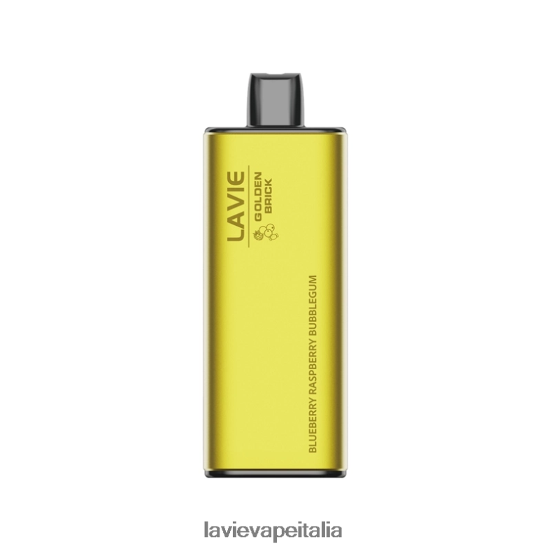 LAVIE GOLDEN BRICK 10000 sbuffi Gomma da masticare al mirtillo e lampone R60DF655 - Lavie Vape Italia