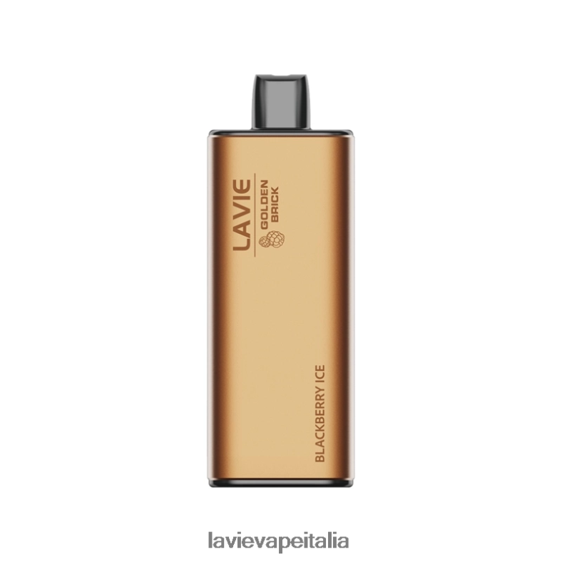 LAVIE GOLDEN BRICK 10000 sbuffi ghiaccio alla mora R60DF653 - Lavie Vape Price