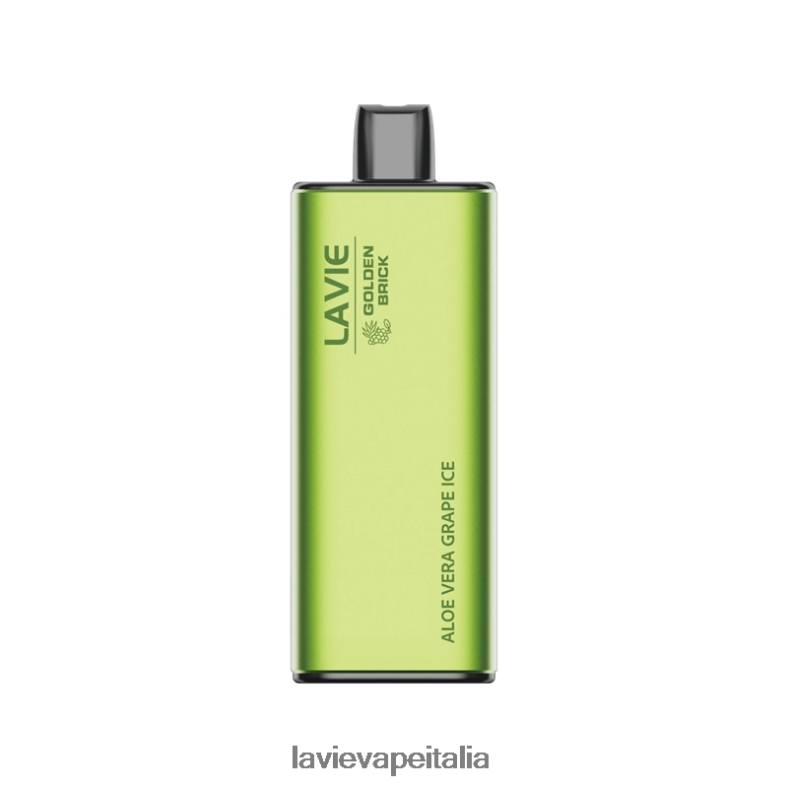 LAVIE GOLDEN BRICK 10000 sbuffi ghiaccio duva allaloe vera R60DF651 - Lavie Vape Reddit
