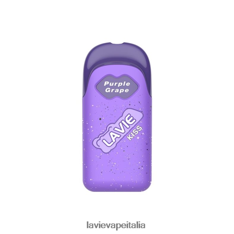LAVIE KISS 8000 sbuffi uva viola R60DF6112 - Lavie Vape Prezzo