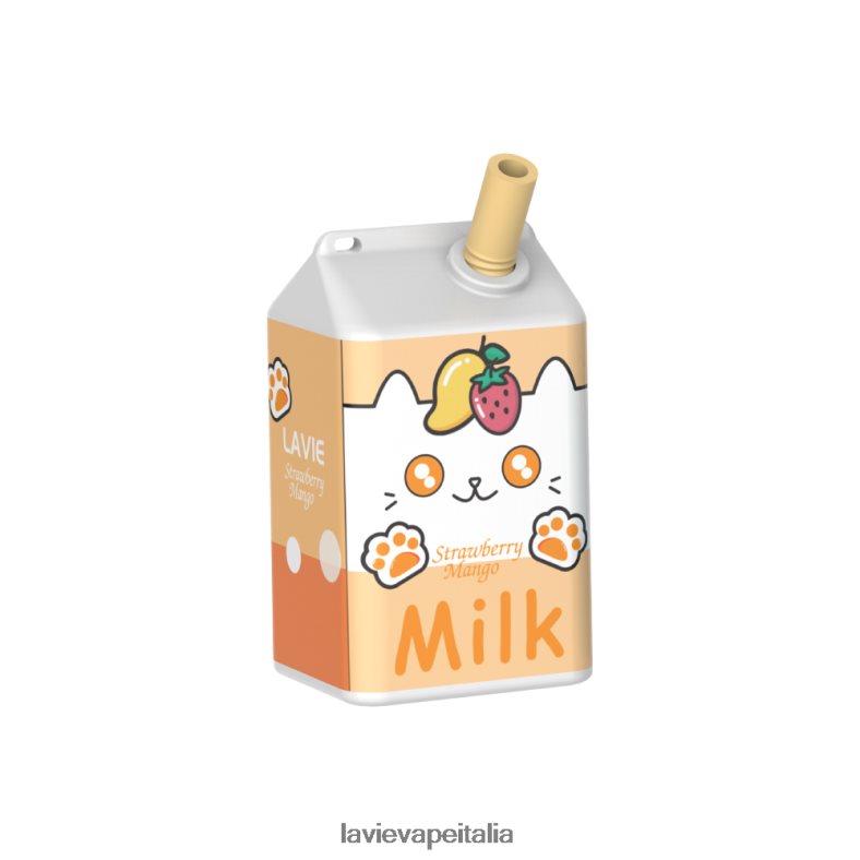 LAVIE MILK 7000 sbuffi mango alla fragola R60DF6182 - Lavie Puffs