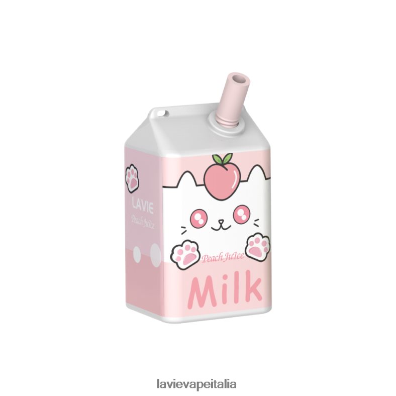 LAVIE MILK 7000 sbuffi succo di pesca R60DF6179 - Lavie Vape Price