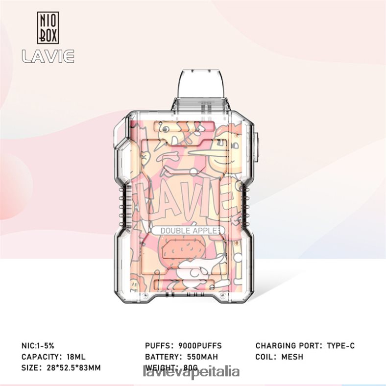 LAVIE NIO BOX 9000 sbuffi doppia mela R60DF6195 - Lavie Vape Reddit