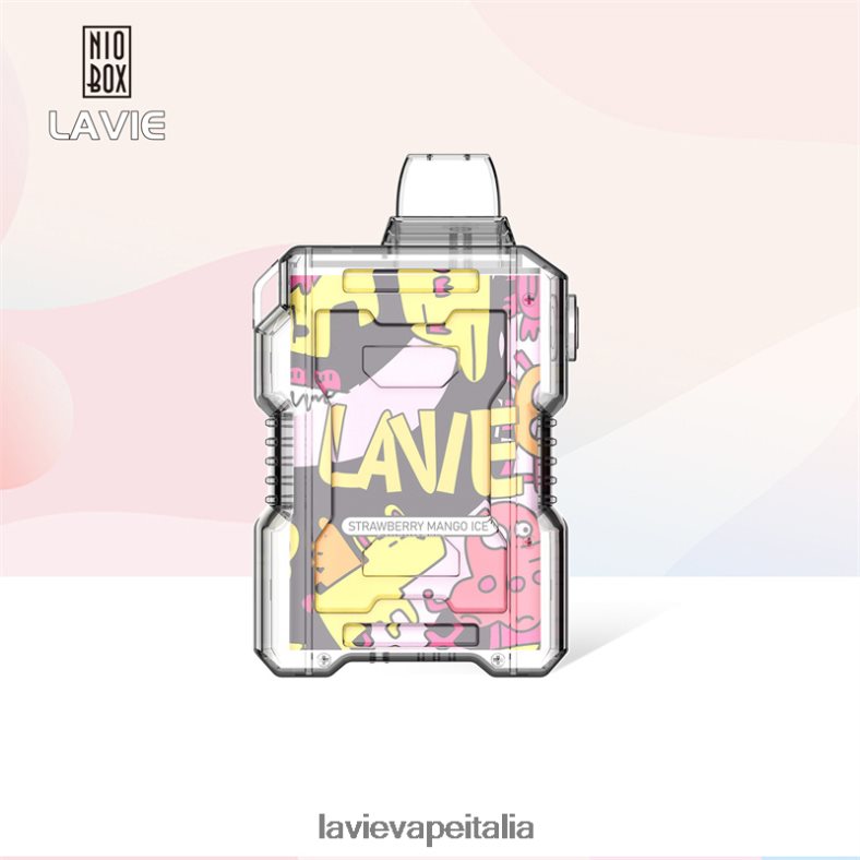 LAVIE NIO BOX 9000 sbuffi ghiaccio alla fragola e mango R60DF6190 - Lavie Vape Prezzo