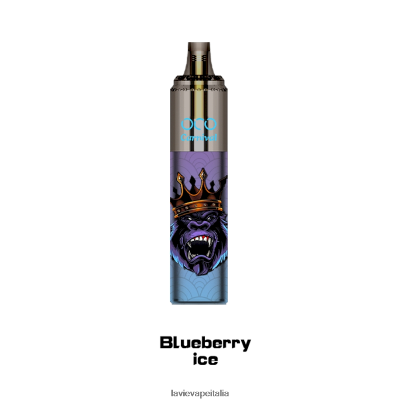 LAVIE OCO carnevale 10000 boccate ghiaccio al mirtillo R60DF6349 - Lavie Vape Italia