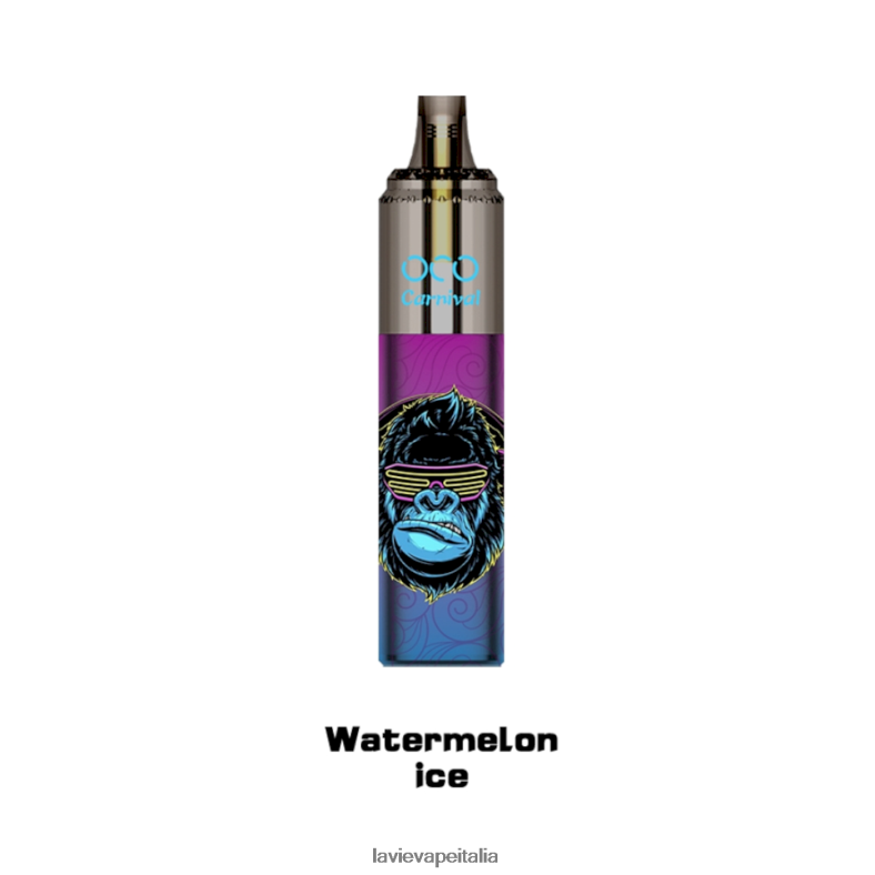 LAVIE OCO carnevale 10000 boccate ghiaccio di anguria R60DF6359 - Lavie Vape Price