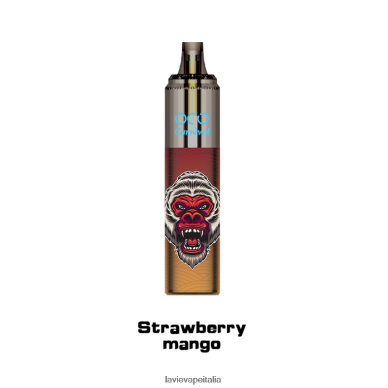 LAVIE OCO carnevale 10000 boccate mango alla fragola R60DF6357 - Lavie Vape Reddit