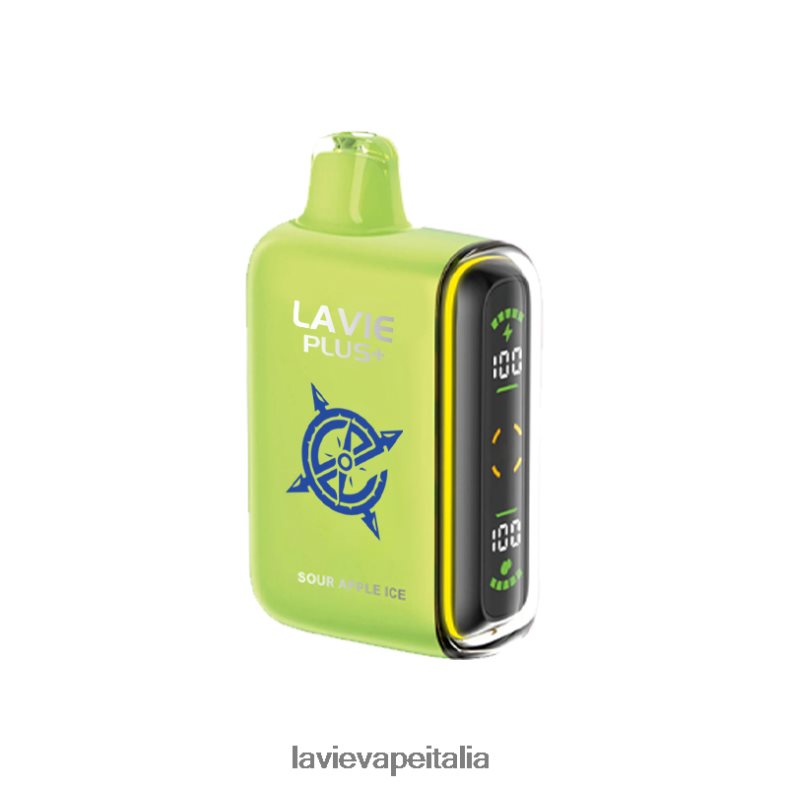 LAVIE PLUS 15000 sbuffi ghiaccio alla mela acida R60DF6100 - Lavie Vape Prezzo