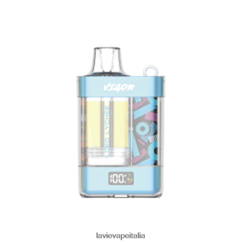 LAVIE VIGOR 15000 sbuffi litchi ghiacciato R60DF64 - Lavie Vape Prezzo