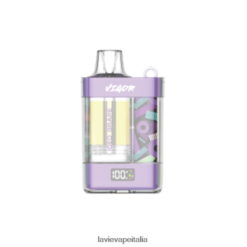 LAVIE VIGOR 15000 sbuffi uva ghiacciata R60DF68 - Lavie Puffs