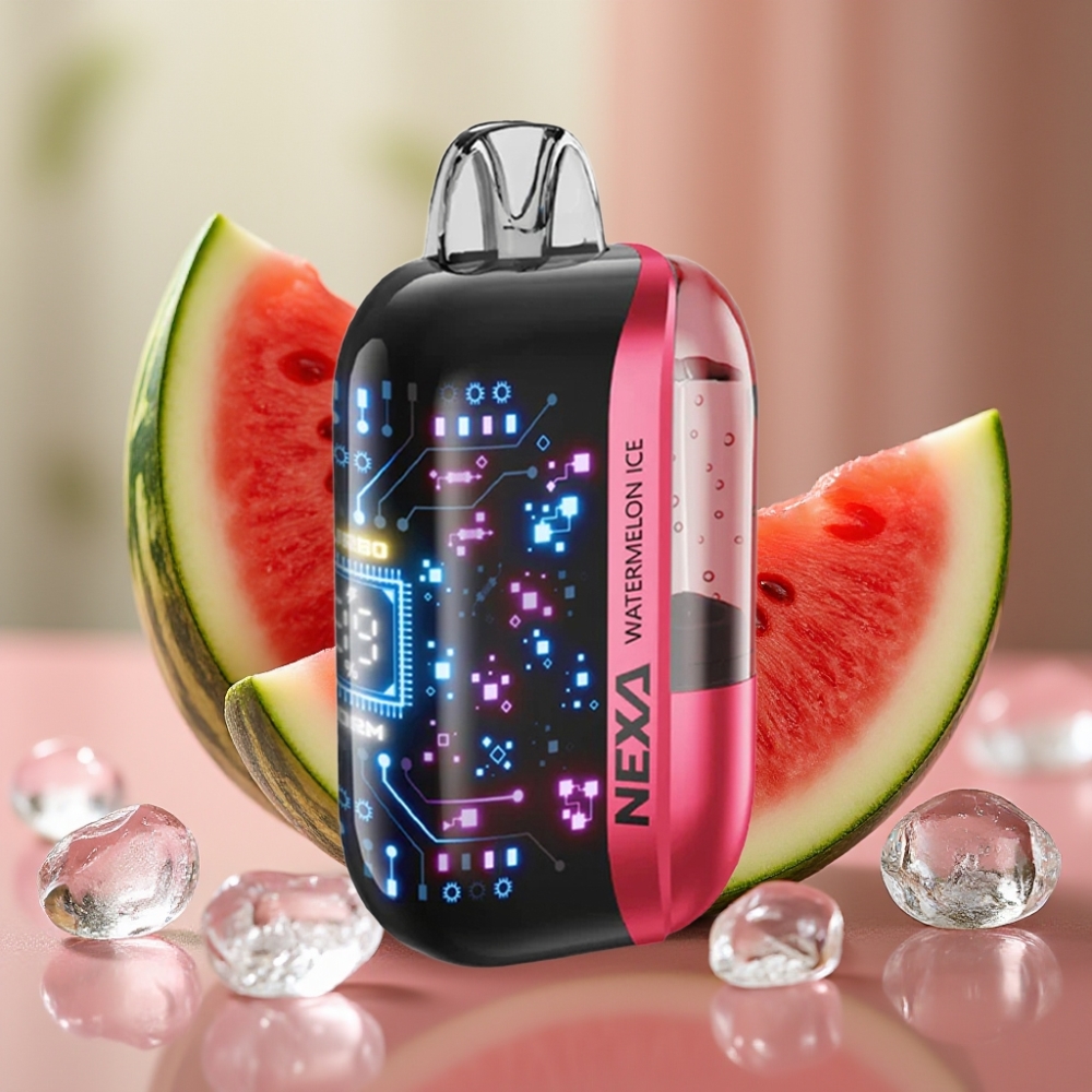 NEXA Ultra 50000 Puff Sigaretta Elettronica Monouso 20ml Anguria Ghiacciata 5 Nicotina