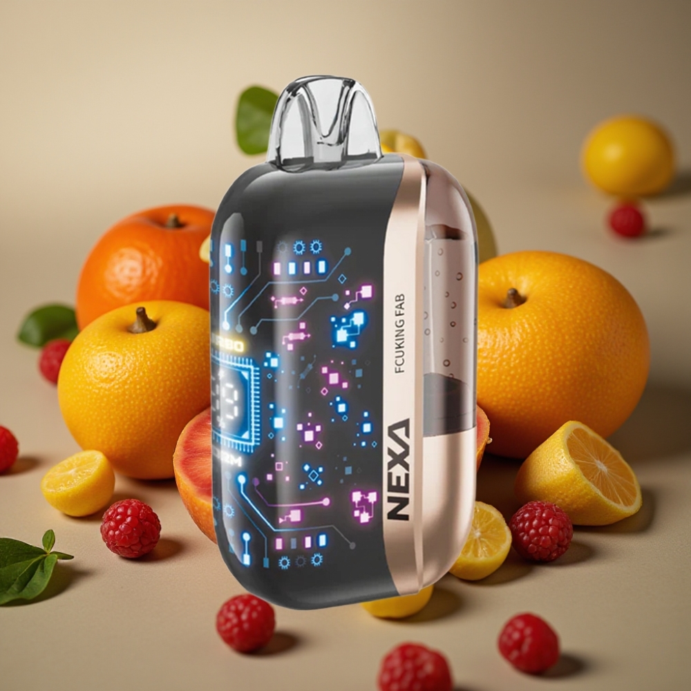 NEXA Ultra 50K Disposable Vape 20ml 5 Nicotina Schermo 3D Tipo-C Faboloso