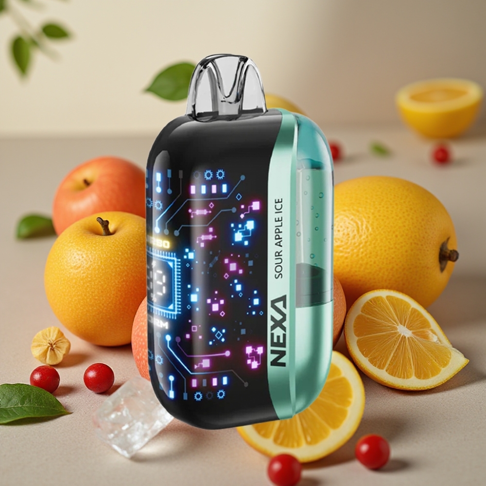 NEXA Ultra 50K Disposable Vape Mela Acida Ghiacciata 20ml 5 Nicotina