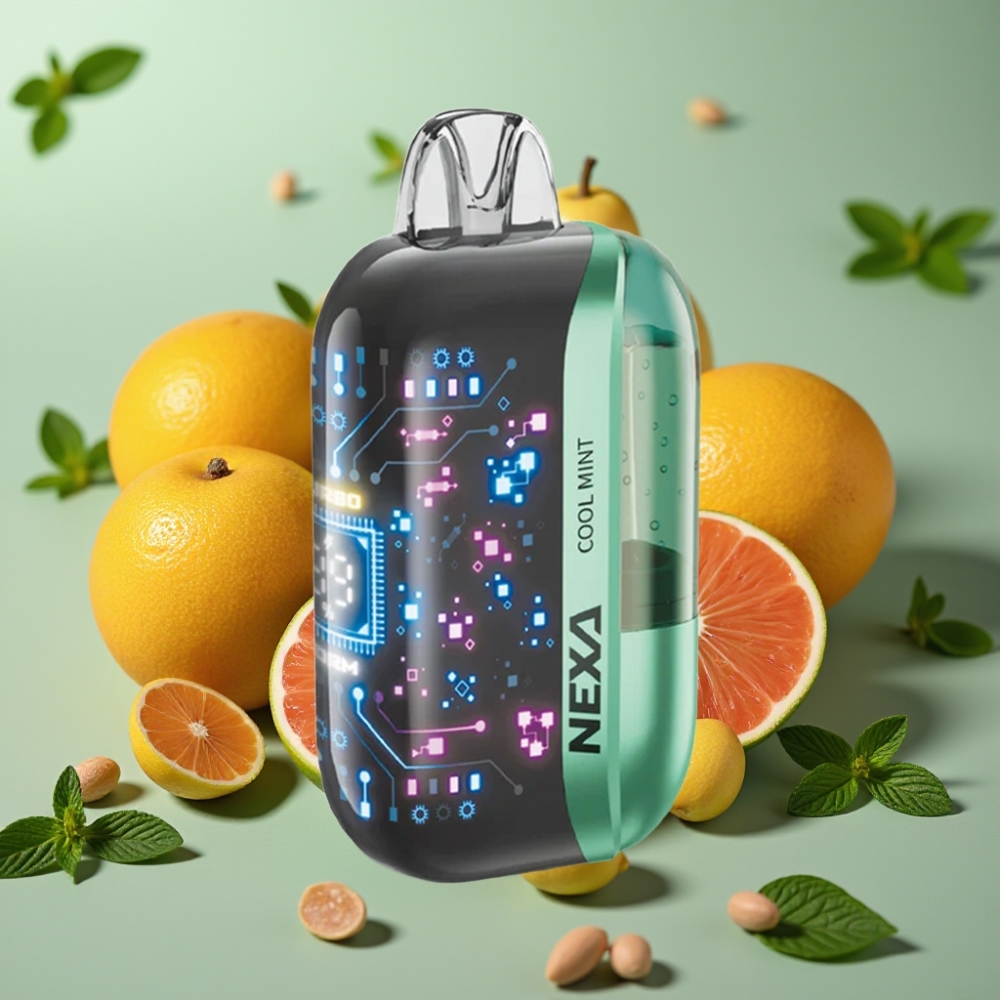 NEXA Ultra 50K Menta Fresca Disposable Vape 20ml 5 Nicotina 800mAh Tipo-C