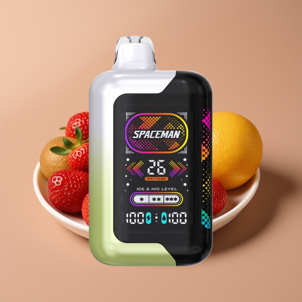 SMOK SPACEMAN SP40000 Zero Nic 20ml Senza Nicotina Ricaricabile con Schermo LED 228