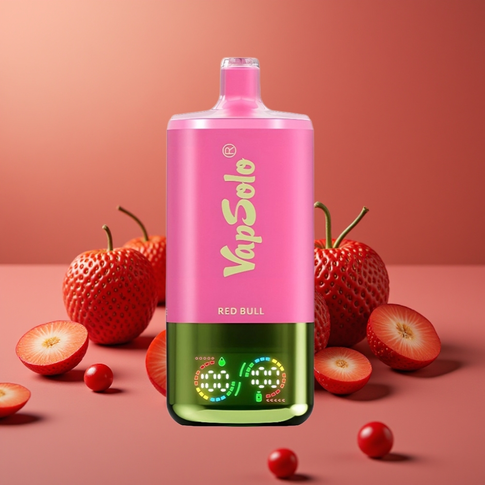 VapSolo Triple 30000 Puff 40ml Toro Rosso Type-C distributor Italy