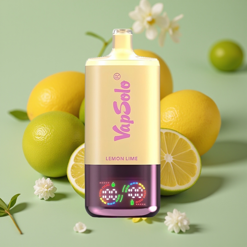VapSolo Triple 30000 Puff Disposable Vape Limone Lime 40ml Tipo-C distributor Italy