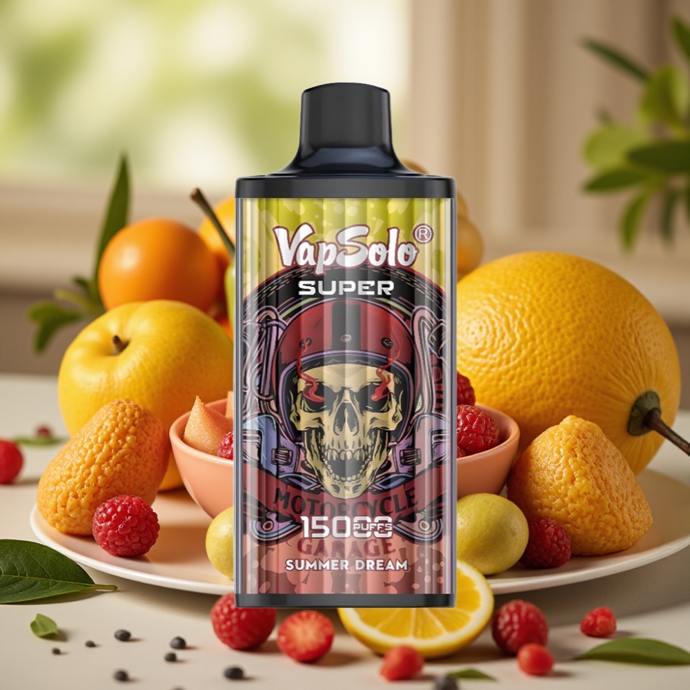 Vapsolo Super 15000 Puff Sogni dEstate 40ml 50mg Mesh Type-C distributor Italy