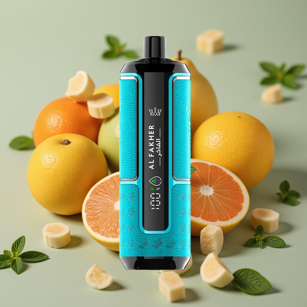 Al Fakher Crown Bar 15K Hypermax Gomma Menta 22ml 600mAh Tipo-C DTL
