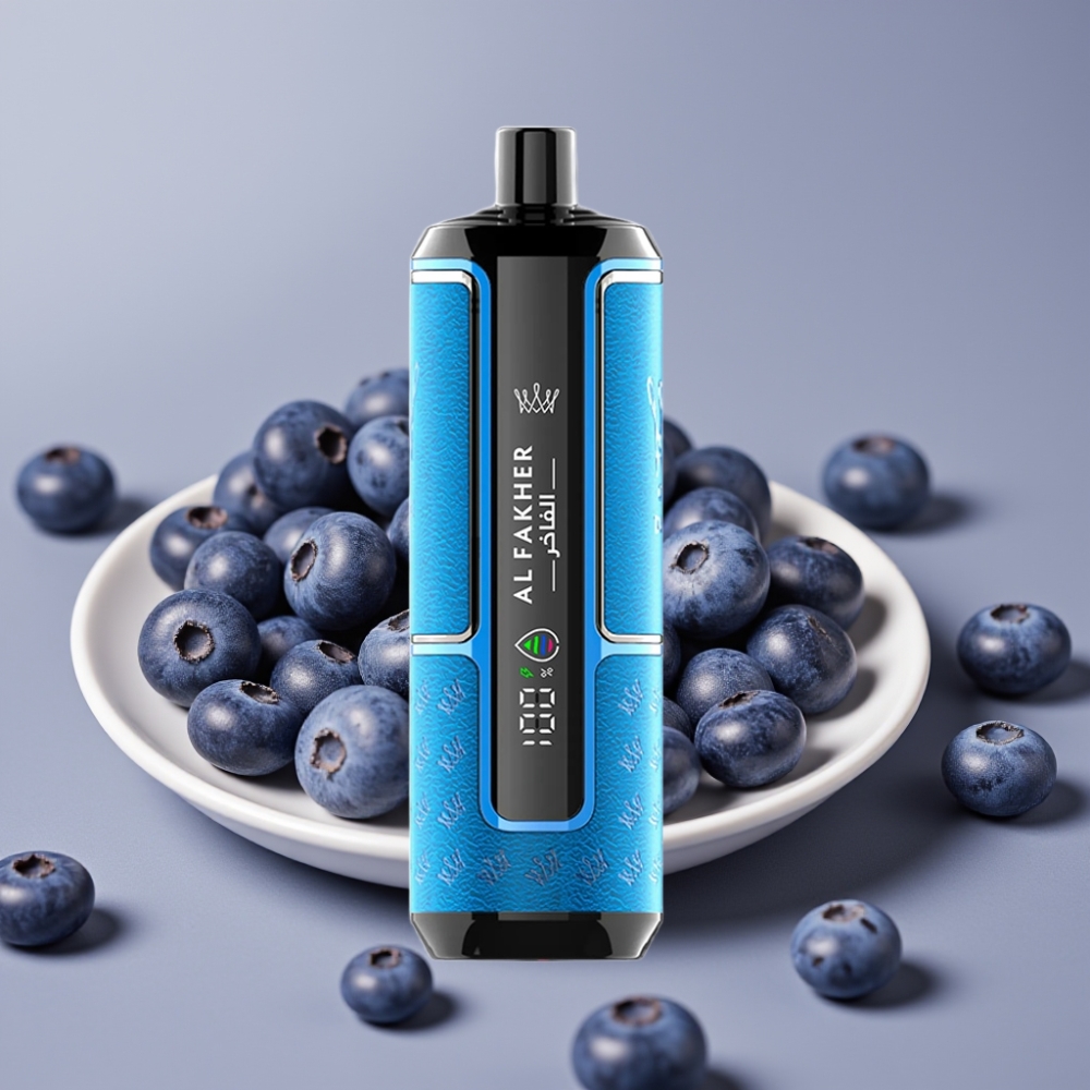 Al Fakher Crown Bar 15K Hypermax Gomma Mirtillo Disposable Vape Kit 22ml 600mAh