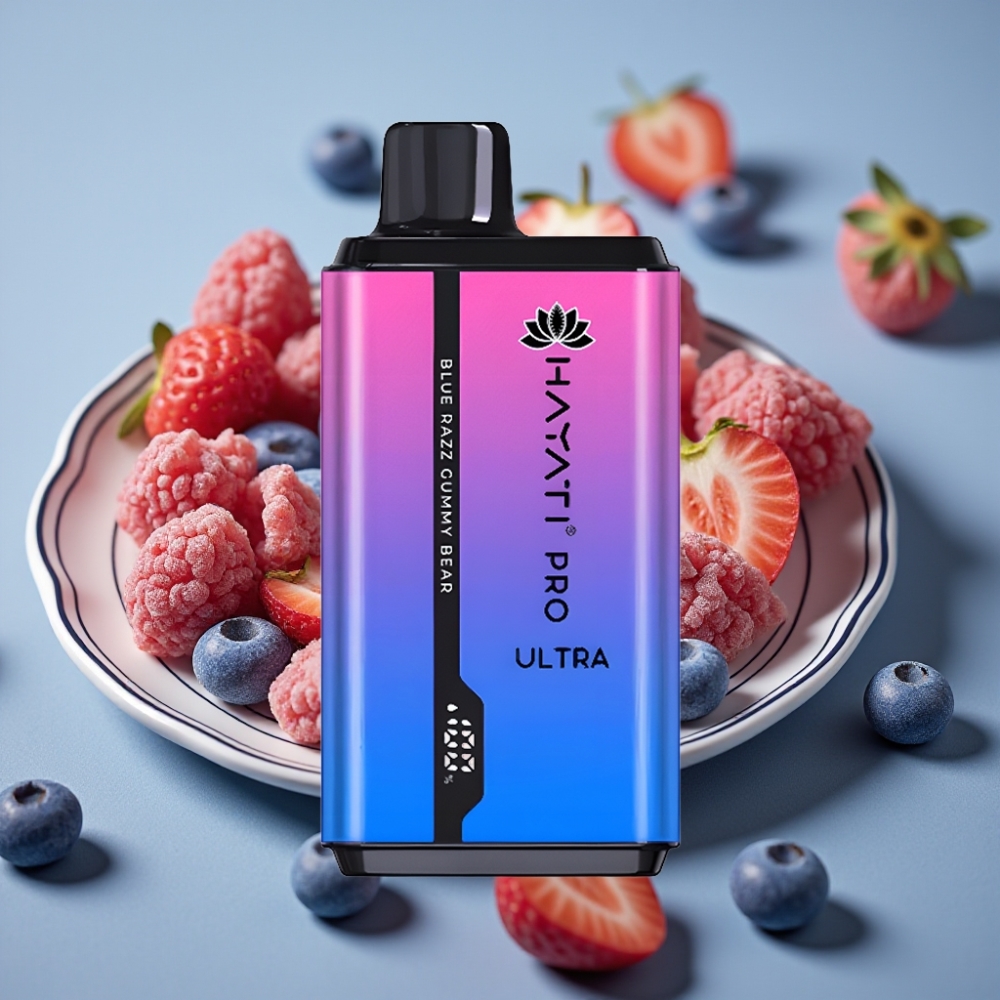 Hayati Pro Ultra 15000 Puff Dispositivo Blu Orsetto Gommoso 2×12ml 2%