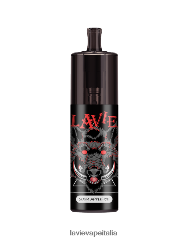 LAVIE COLOUR BAR Controllo del flusso d'aria da 10.000 soffi ghiaccio alla mela acida R60DF6329 - Lavie Vape Price