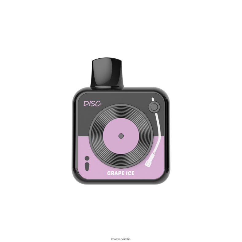 LAVIE DISC 10000 sbuffi ghiaccio d'uva R60DF6162 - Lavie Vape Review
