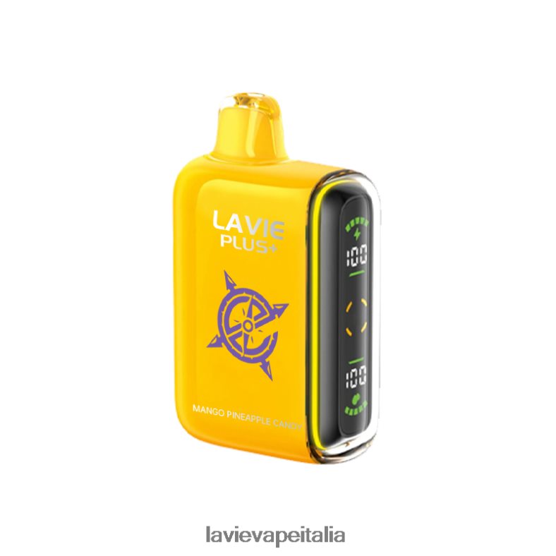 LAVIE PLUS 15000 sbuffi caramelle al mango e ananas R60DF6102 - Lavie Vape Review